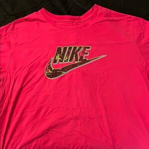 Nike Pink Graphic T-Shirt